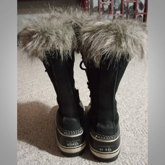Sorel Joan of Arctic snow waterproof boots size 9.5 women's BLACK - Picture 6 of 12